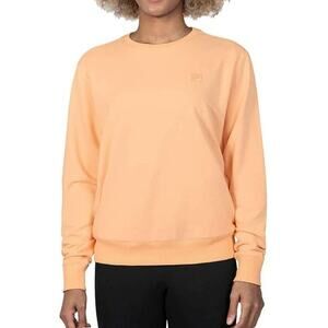 Fila French Terry Long Sleeve Crewneck Sweatshirt Peach Quartz XL